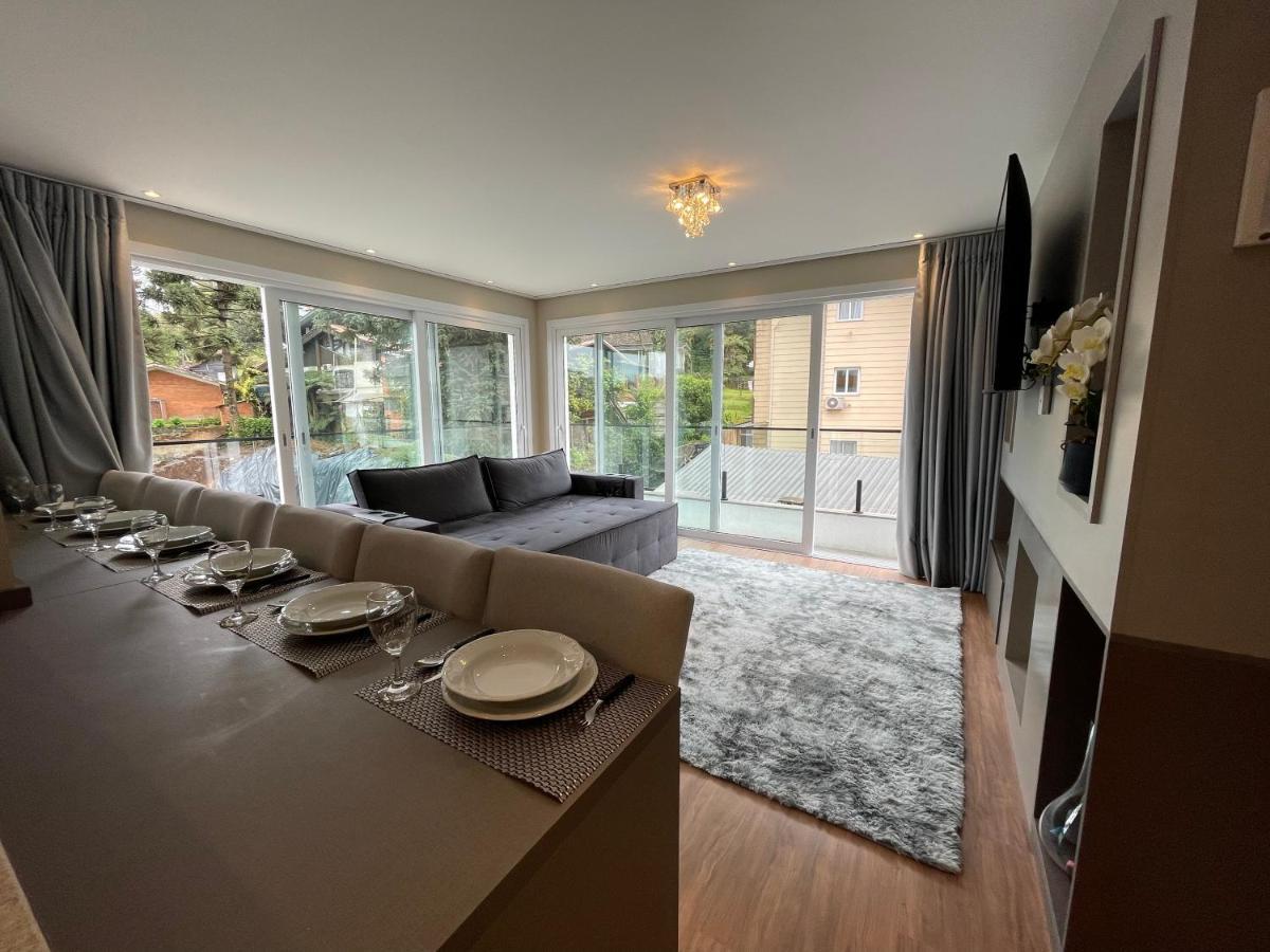 Apartamento Luz Da Aurora - Proximo A Rua Coberta Gramado Ngoại thất bức ảnh